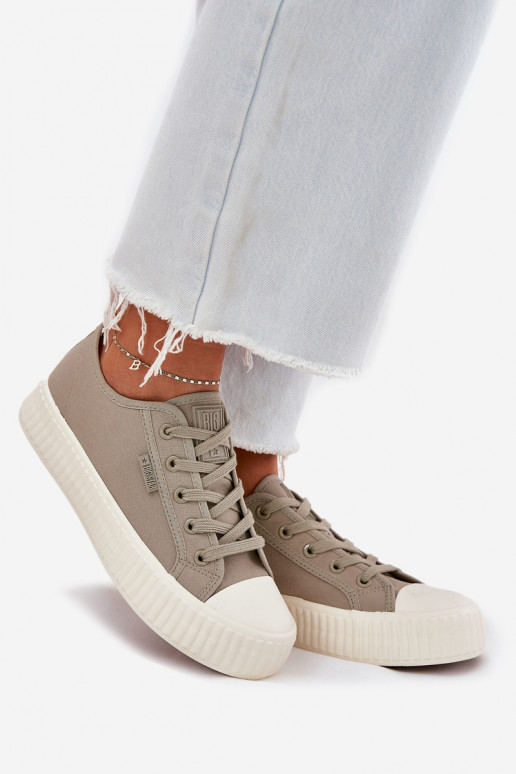  Scarpe per il tempo libero con una piattaforma Big Star RR274779 colore grigio