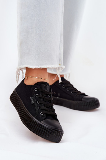 Scarpe casual nere con plateau, Big Star RR274775