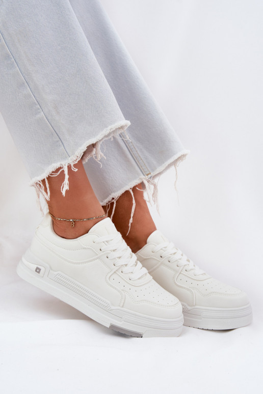 Basso Scarpe modello sneakers Femminile Big Star RR274A310 HI-POLY SYSTEM Colore bianco