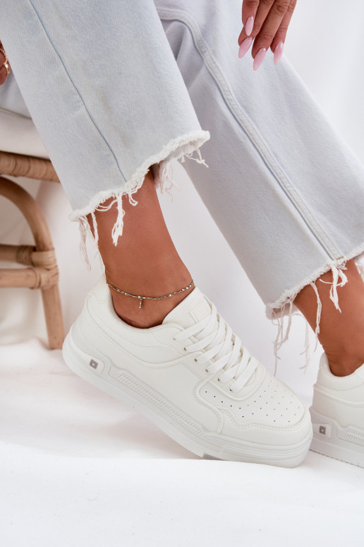 Basso Scarpe modello sneakers Femminile Big Star RR274A310 HI-POLY SYSTEM Colore bianco