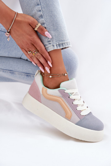 Scarpe modello sneakers Femminile con una piattaforma Colori differenti Tellnira