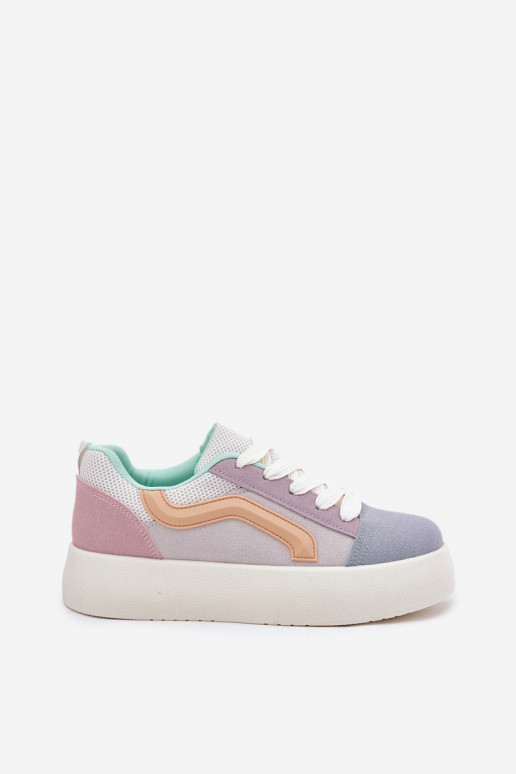 Scarpe modello sneakers Femminile con una piattaforma Colori differenti Tellnira