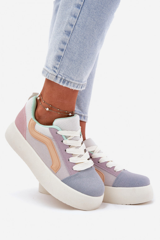 Scarpe modello sneakers Femminile con una piattaforma Colori differenti Tellnira