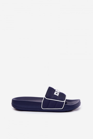 Deveschio Pantofole Big Star RR174A045 blu scuro 2