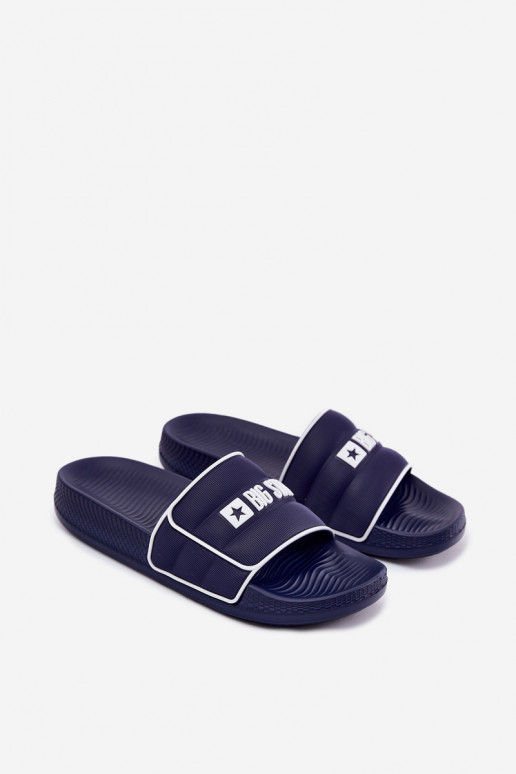 Deveschio Pantofole Big Star RR174A045 blu scuro Deveschio Pantofole Big Star RR174A045 blu scuro