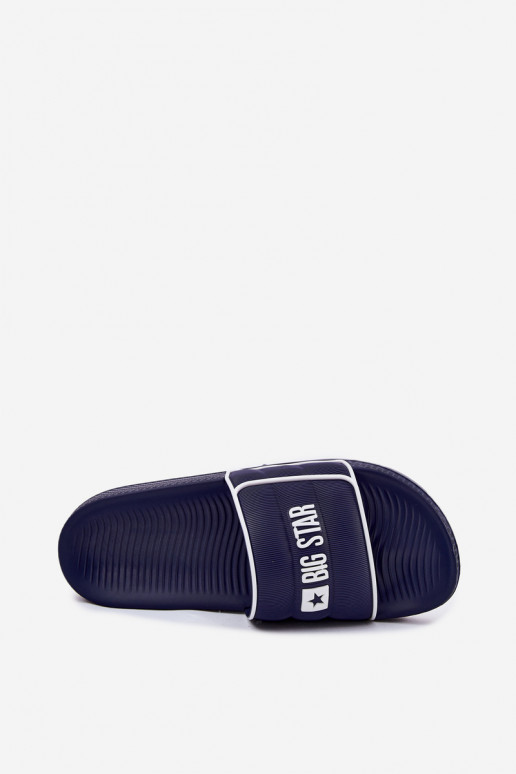 Deveschio Pantofole Big Star RR174A045 blu scuro Deveschio Pantofole Big Star RR174A045 blu scuro