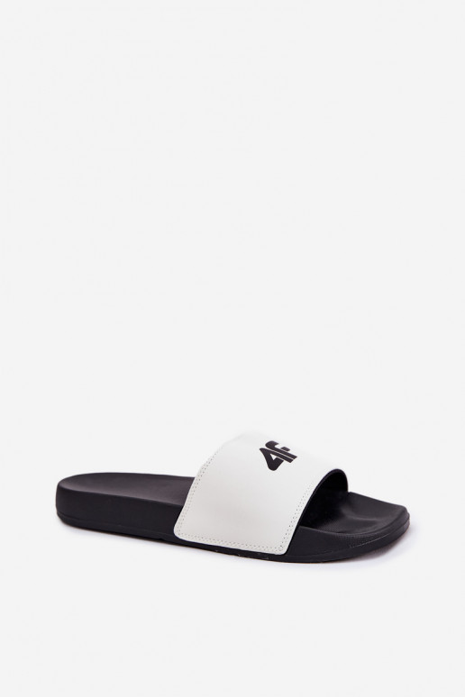 Pantofole da donna 4F 4FRMM00FSLIF010-10S Colore bianco Pantofole da donna 4F 4FRMM00FSLIF010-10S Colore bianco