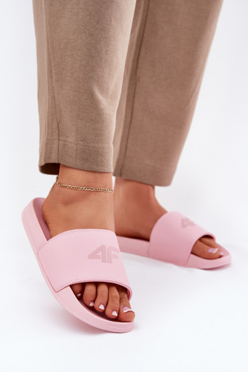 Infradito rosa da donna, 4F 4FRMM00FSLIF010-56S