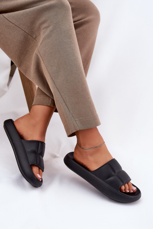 Pantofole leggere Pantofole da donna LEE MAYA SLIDER INOMEN LOIN 50251016 colore nero