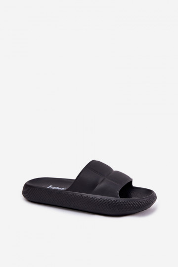 Pantofole leggere da donna nere, LEE MAYA SLIDER INOMEN LOIN 50251016 2