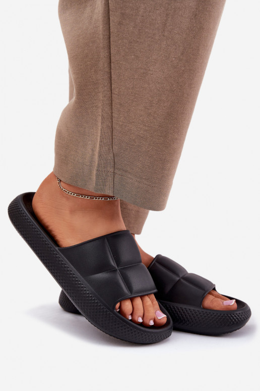 Pantofole leggere Pantofole da donna LEE MAYA SLIDER INOMEN LOIN 50251016 colore nero