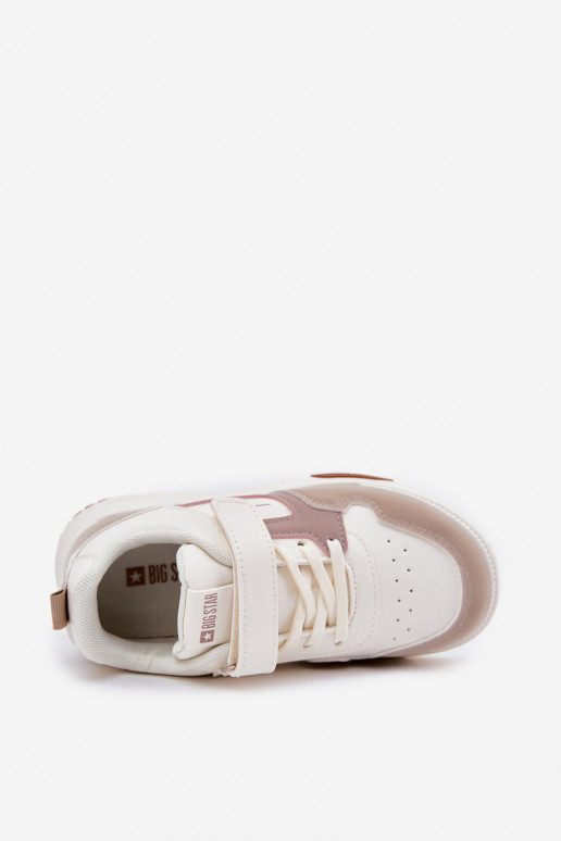  Scarpe modello sneakers Infantile Big Star RR374055 beige