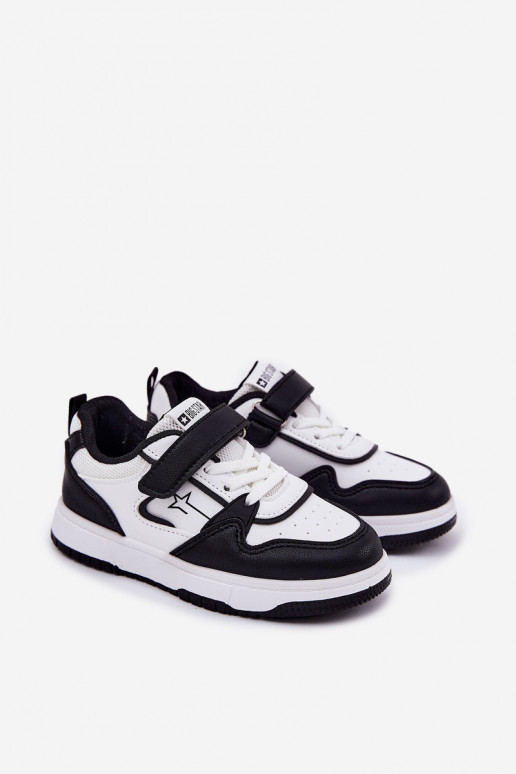  Scarpe modello sneakers Infantile Big Star RR374052 Bianco-colore nero