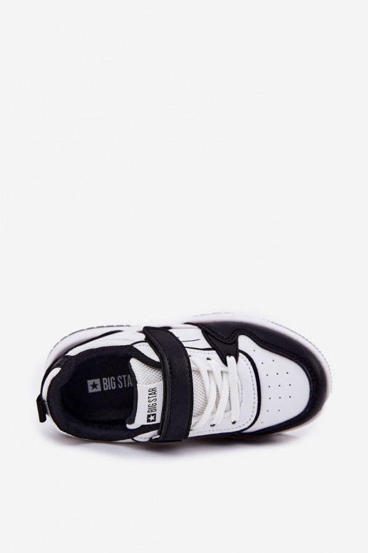  Scarpe modello sneakers Infantile Big Star RR374052 Bianco-colore nero