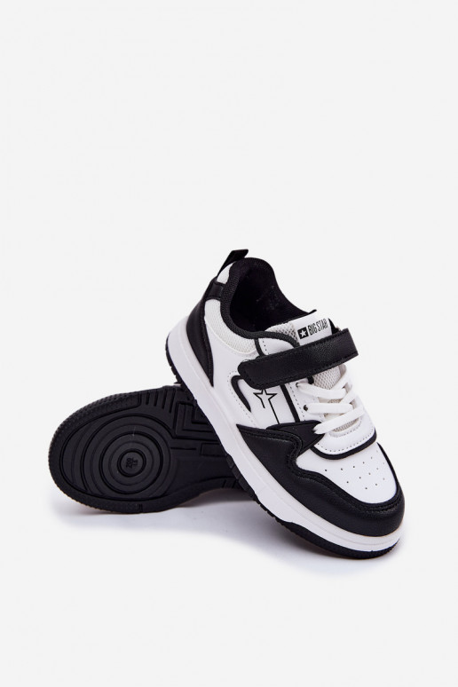  Scarpe modello sneakers Infantile Big Star RR374052 Bianco-colore nero