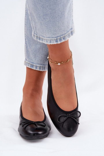 Ballerine nere da donna, "Taituriciejka P6800-01" 2