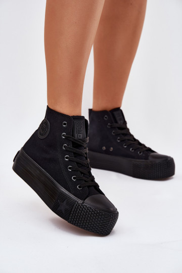 Scarpe per il tempo libero con una piattaforma Big Star RR274742 colore nero 2