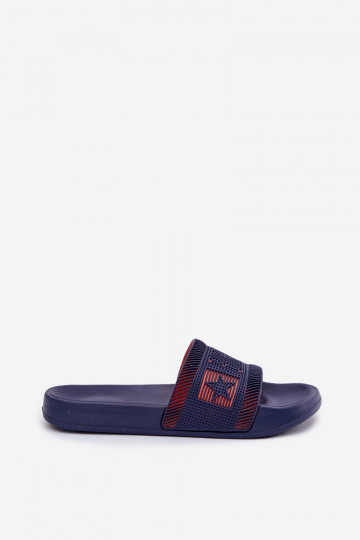 Deveschio Pantofole Big Star RR174A052 blu scuro 2
