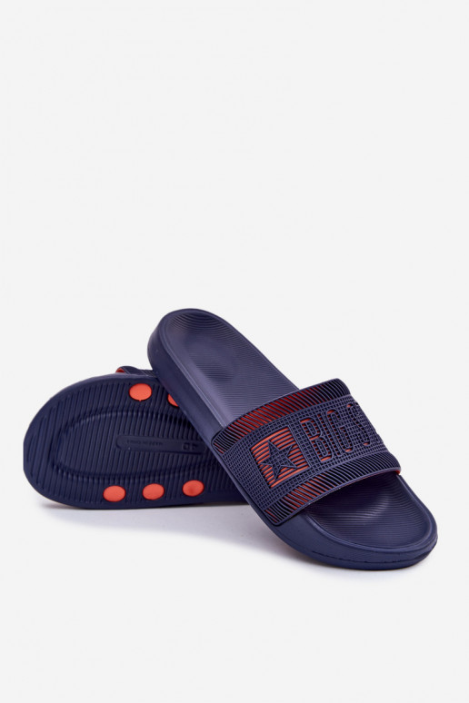 Deveschio Pantofole Big Star RR174A052 blu scuro