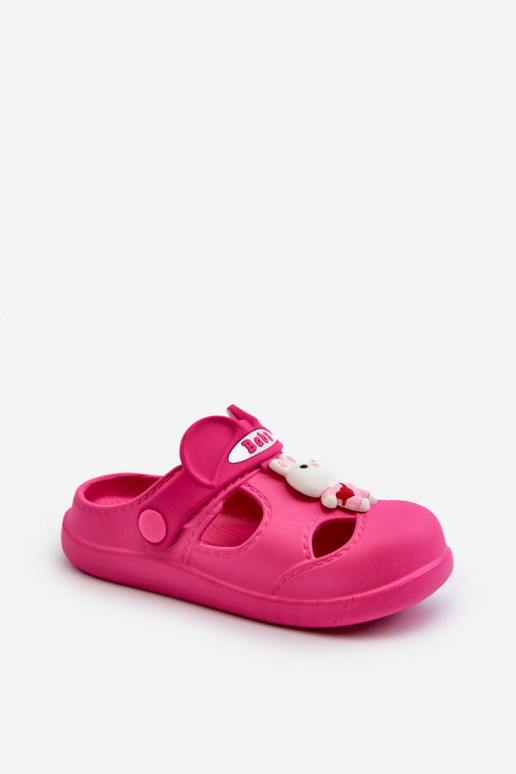 Pantofole Infantile Pantofole leggere con ornamenti colore rosa Opleja Pantofole Infantile Pantofole leggere con ornamenti colore rosa Opleja