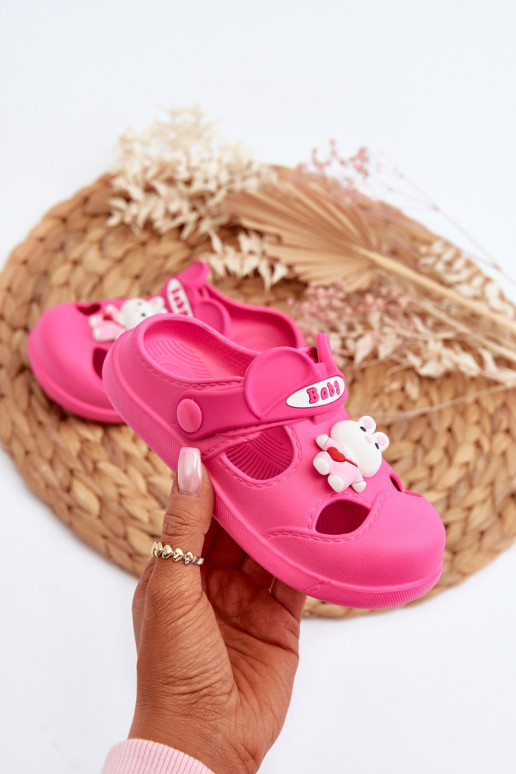 Pantofole Infantile Pantofole leggere con ornamenti colore rosa Opleja Pantofole Infantile Pantofole leggere con ornamenti colore rosa Opleja