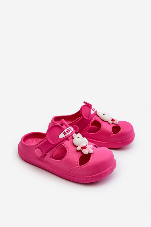 Pantofole Infantile Pantofole leggere con ornamenti colore rosa Opleja Pantofole Infantile Pantofole leggere con ornamenti colore rosa Opleja