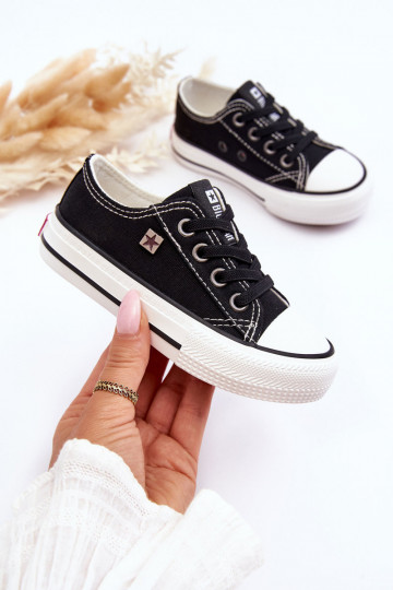 Scarpe per il tempo libero modello classico da bambino Big Star DD374163 colore nero 2