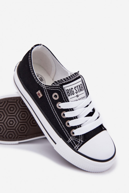 Scarpe per il tempo libero modello classico da bambino Big Star DD374163 colore nero