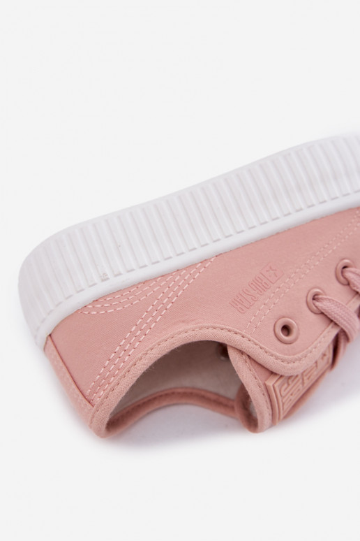 scarpe casual Infantile con lacci Big Star RR374011 colore rosa