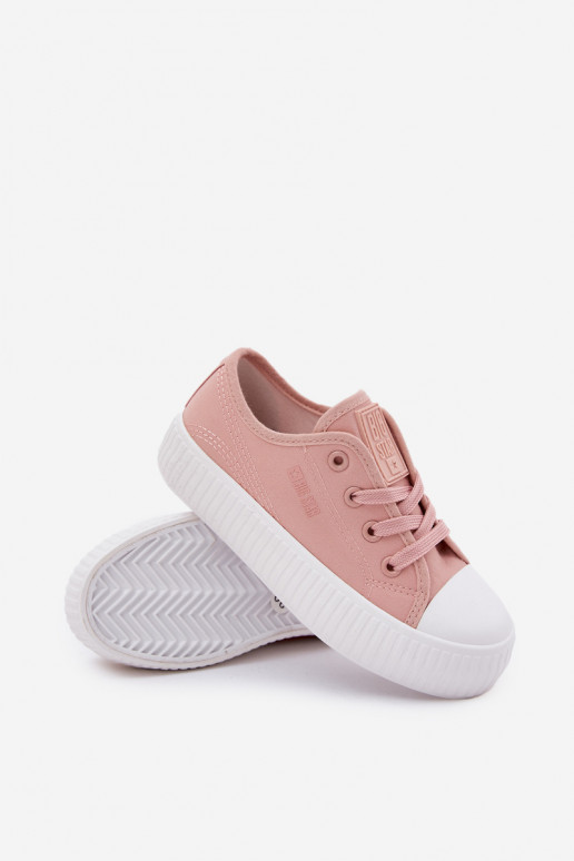 scarpe casual Infantile con lacci Big Star RR374011 colore rosa