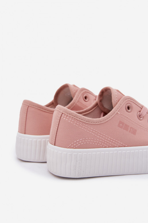 scarpe casual Infantile con lacci Big Star RR374011 colore rosa