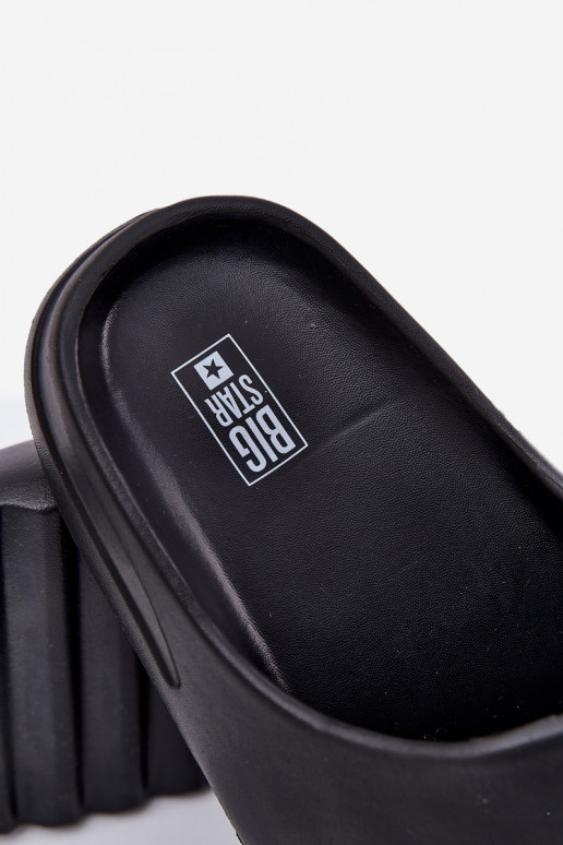 Pantofole leggere Pantofole Deveschio Z Logo Big Star RR174A012 colore nero