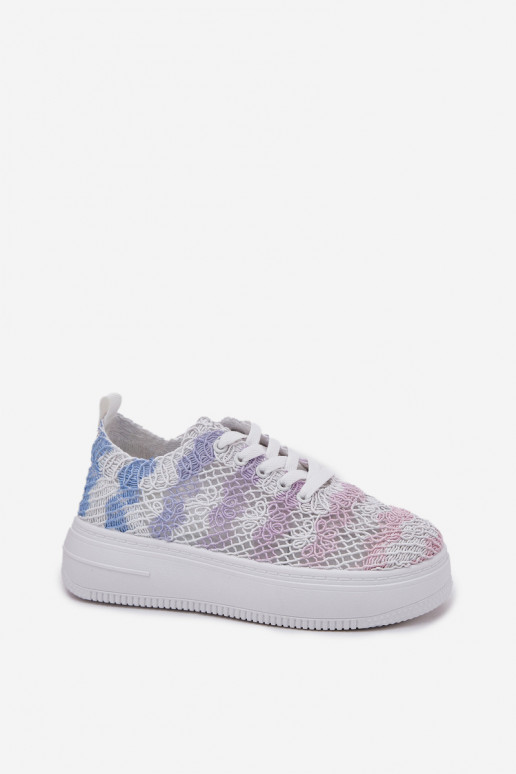 Scarpe modello sneakers Femminile con una piattaforma Z SzydełkoAą CholeAką Colori differenti Mirietto