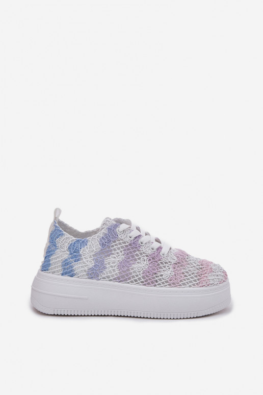 Scarpe modello sneakers Femminile con una piattaforma Z SzydełkoAą CholeAką Colori differenti Mirietto