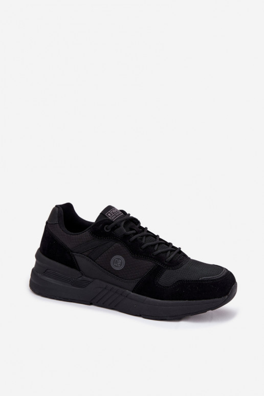 scarpe da ginnastica Scarpe modello sneakers Deveschio con una piattaforma colore nero Hanirin scarpe da ginnastica Scarpe modello sneakers Deveschio con una piattaforma colore nero Hanirin
