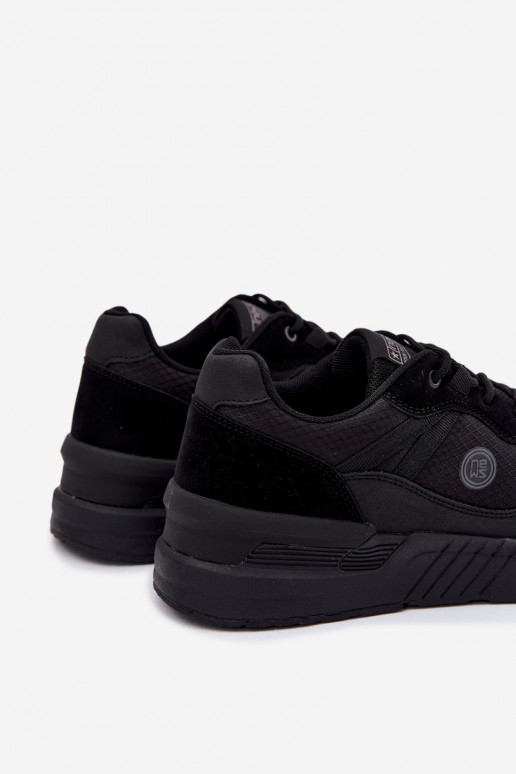 scarpe da ginnastica Scarpe modello sneakers Deveschio con una piattaforma colore nero Hanirin scarpe da ginnastica Scarpe modello sneakers Deveschio con una piattaforma colore nero Hanirin