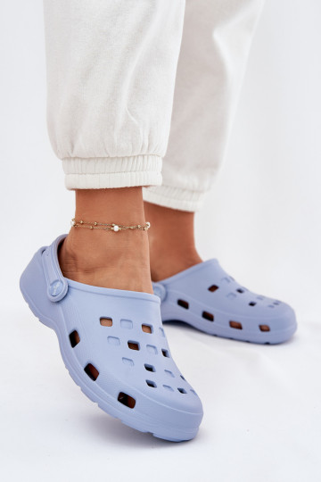 Pantofole da donna Pantofole leggere LEMIGO 806 colore blu