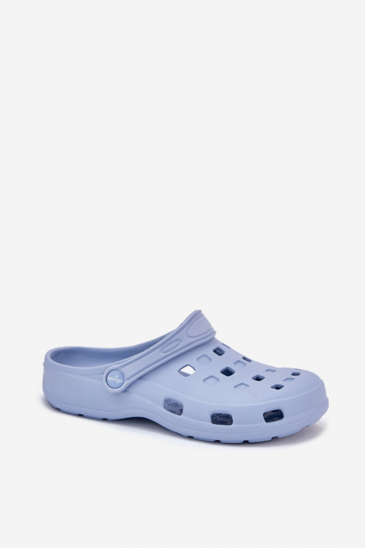 Pantofole da donna Pantofole leggere LEMIGO 806 colore blu