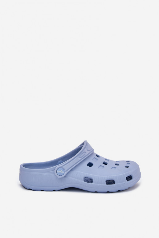 Pantofole da donna Pantofole leggere LEMIGO 806 colore blu