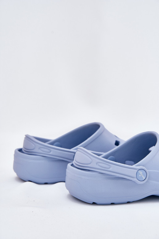 Pantofole da donna Pantofole leggere LEMIGO 806 colore blu