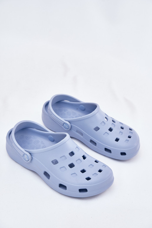 Pantofole da donna Pantofole leggere LEMIGO 806 colore blu