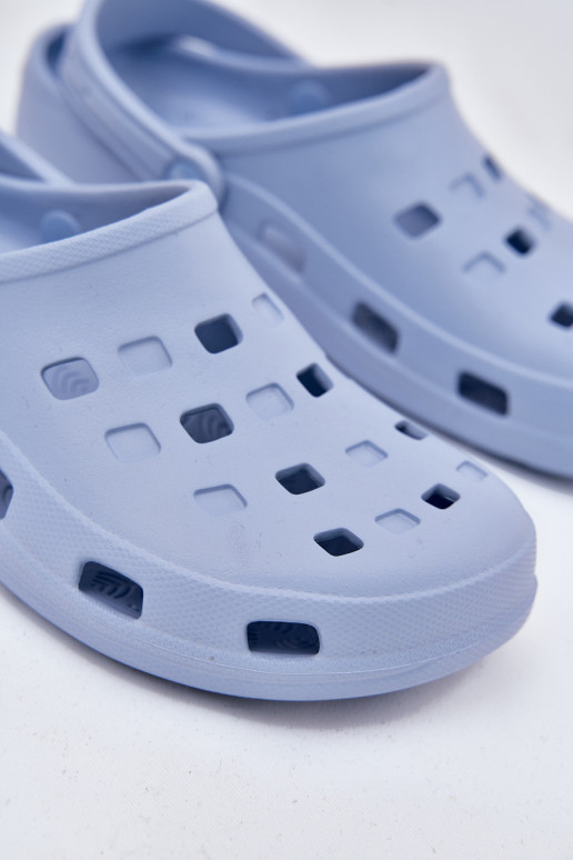 Pantofole da donna Pantofole leggere LEMIGO 806 colore blu