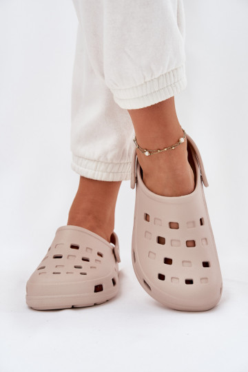 Pantofole da donna Pantofole leggere LEMIGO 806 beige