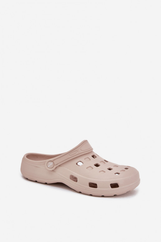 Pantofole da donna Pantofole leggere LEMIGO 806 beige