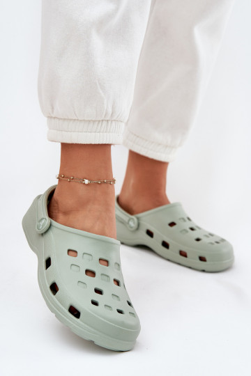 Pantofole da donna Pantofole leggere LEMIGO 806 colore menta