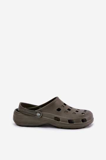 Ciabatte leggere da uomo LEMIGO 807 colore verde 2