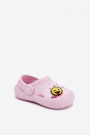 Pantofole Infantile Pantofole leggere Z Przypinką LEMIGOSE 880 colore rosa