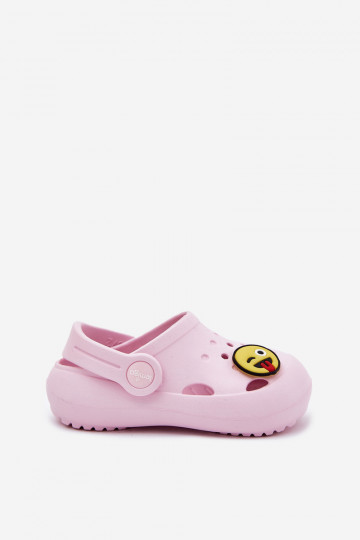 Ciabatte leggere per bambini con fibbia LEMIGOSE 880 colore rosa 2