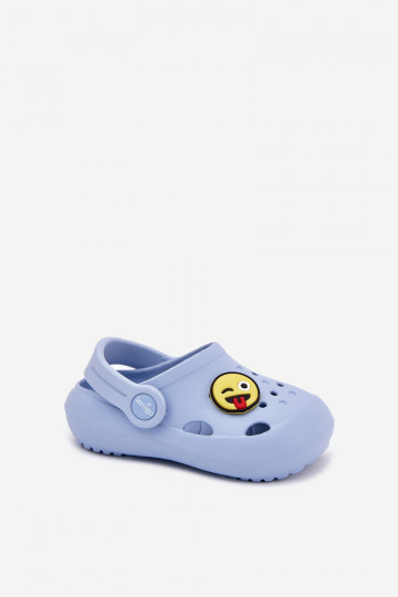 Ciabatte leggere per bambini con fibbia LEMIGOSE 880 colore blu