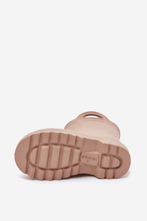 Infantile Stivali di gomma LEMIGO DOGGY 735 beige